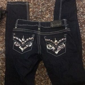 Sound girls bling skinny jeans size 10